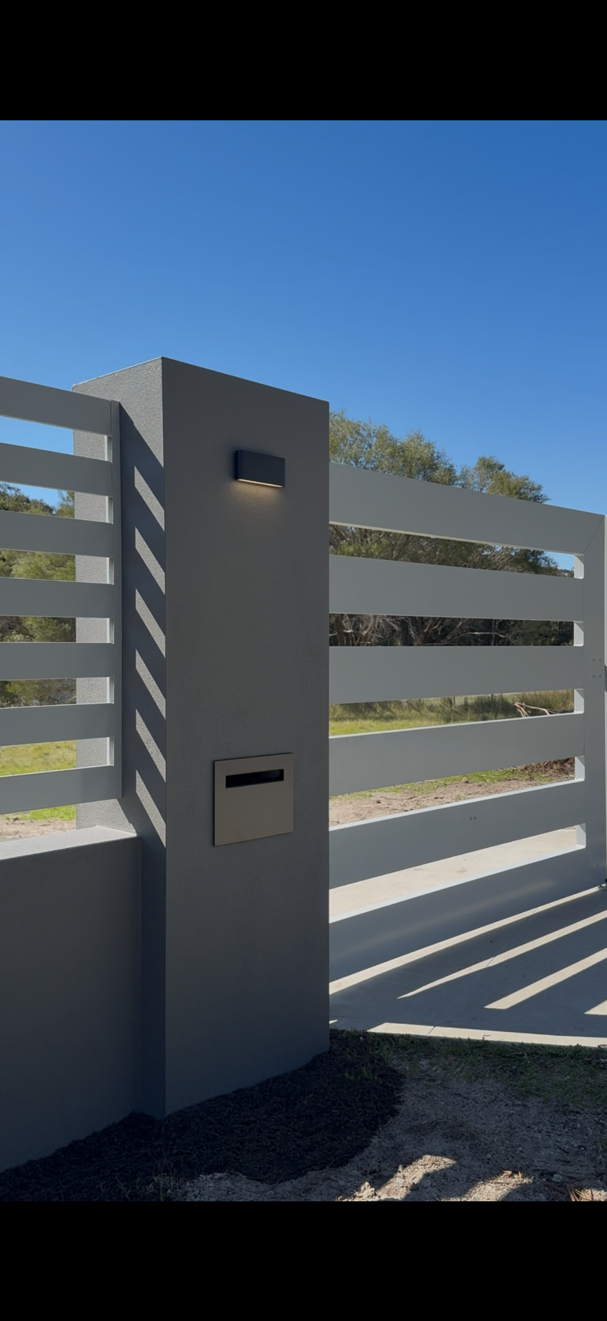 Rendered Pier & Letterbox Detail